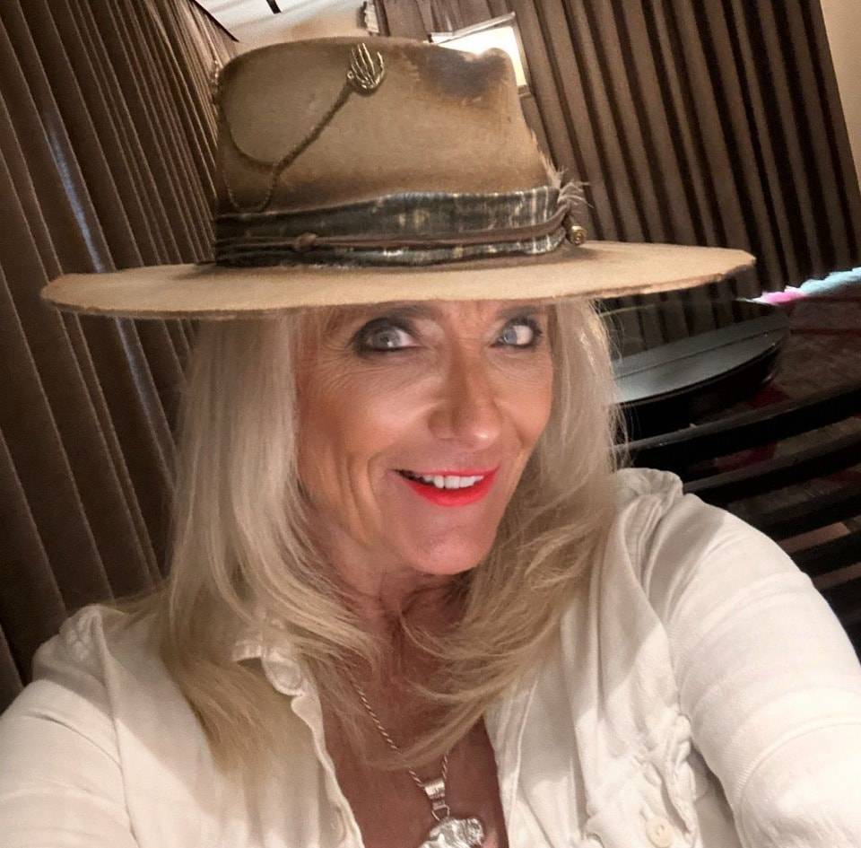 Laurie, founder of Wide Open Hat Co, in Tombstone