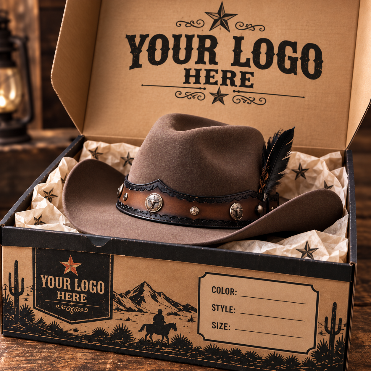 Signature Hat Box