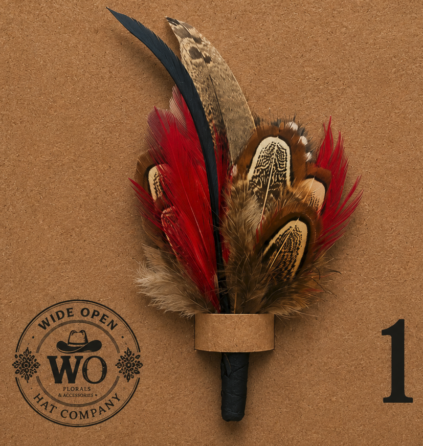 Feather Cluster #1 — Bold Western